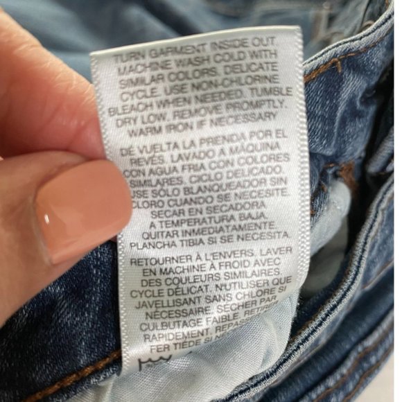 Kenzie Womens Blue Medium Wash You Look Pretty Skinny 5-pocket Jean Size 27 - Picture 5 of 10